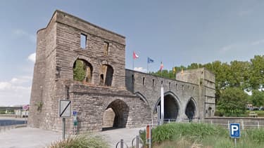 Le Pont des Trous avant sa destruction