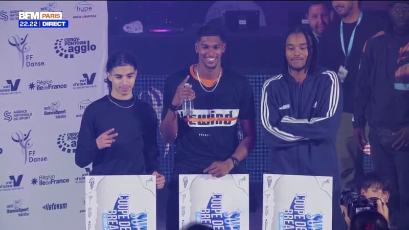 Supercoupe de breakdance à Cergy-Pontoise: Killian remporte la finale du concours bboys