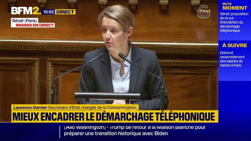 Démarchage téléphonique: la secrétaire d'État chargée de la Consommation reconnaît des difficultés