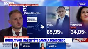 Législatives 2024: Lionel Tivoli (RN) réélu député de la 6e circonscription des Alpes-Maritimes