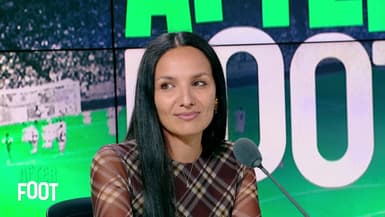 L'agent Sonia Souid lors de son passage sur le plateau de l'After Foot, le 27 janvier 2025