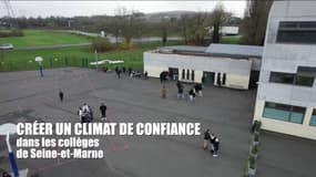 CD77 - 100% Seine et Marne : créer un climat de confiance dans les collèges de Seine-et-Marne