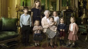 La reine Elizabeth II et ses descendants