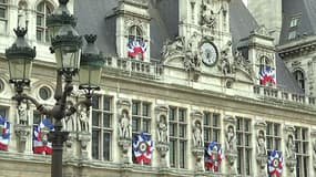 La façade de l'Hôtel de Ville de Paris.