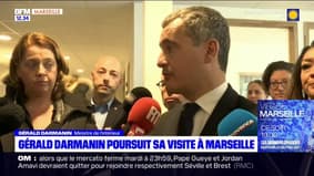 Marseille: Gerald Darmanin poursuit sa visite ce lundi