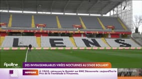 Des invraisemblables virées nocturnes au stade de Lens