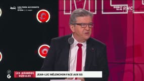 Chanson anti-police à la fête de l'Huma: "C'est de la moquerie", relativise Jean-Luc Mélenchon