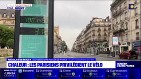 Paris: avec la chaleur, les habitants privilégient le vélo
