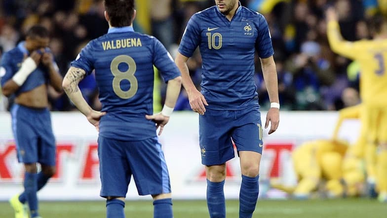 Mathieu Valbuena et Karim Benzema