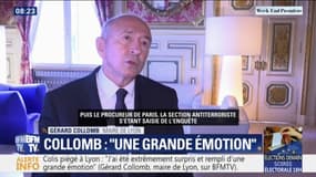 Explosion à Lyon: Gérard Collomb exprime sa "surprise" et son "émotion" sur BFMTV