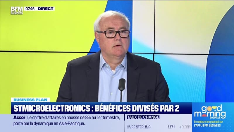 Jean-Marc Chéry (STMicroelectronics) : STMicroelectronics, bénéfices divisés par deux - 26/04