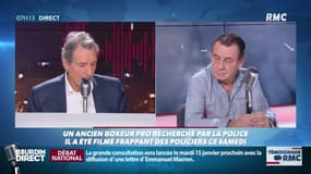 L'ex-entraîneur du boxeur qui a frappé des CRS lui conseille "de se rendre"
