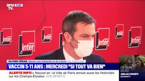 Olivier Véran: la vaccination des 5-11 ans commencera mercredi "si tout va bien"