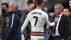 Fernando Santos salue la sortie de Cristiano Ronaldo