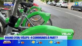 4 communes de la métropole de Lyon veulent une alternative à Vélo'v