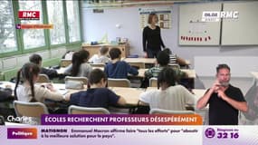Écoles recherchent professeurs désespérément 