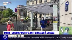 Canicule à Paris: des dispositifs anti-chaleurs à l'essai dans la capitale