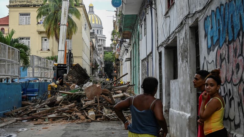 Un immeuble s'est effondré mardi 3 octobre à La Havane