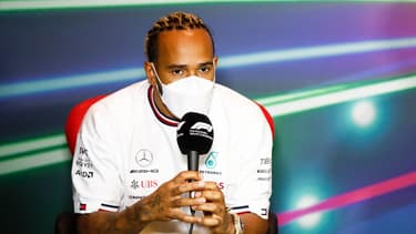 Lewis Hamilton en mars 2022