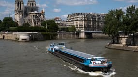 Pendant les JO de Paris, le transport de céréales acheminé par des péniches pourrait être perturbé.