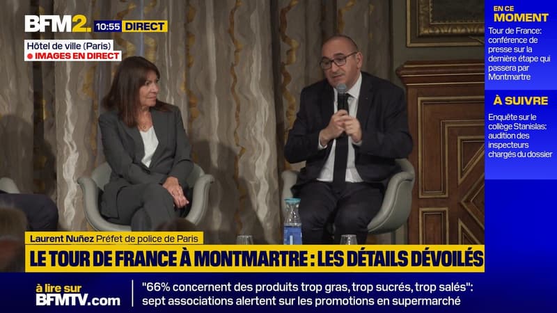 Tour de France à Montmartre: le préfet de police de Paris annonce un renforcement de la sécurité