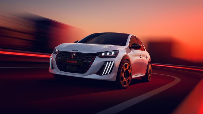 Le mythique badge GTi passe à l'électrique: Peugeot dévoile sa nouvelle 208 survoltée avec 281 chevaux à partir de 42.900 euros