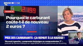 Pourquoi le carburant coûte-t-il de nouveau 2 euros ? BFMTV répond à vos questions