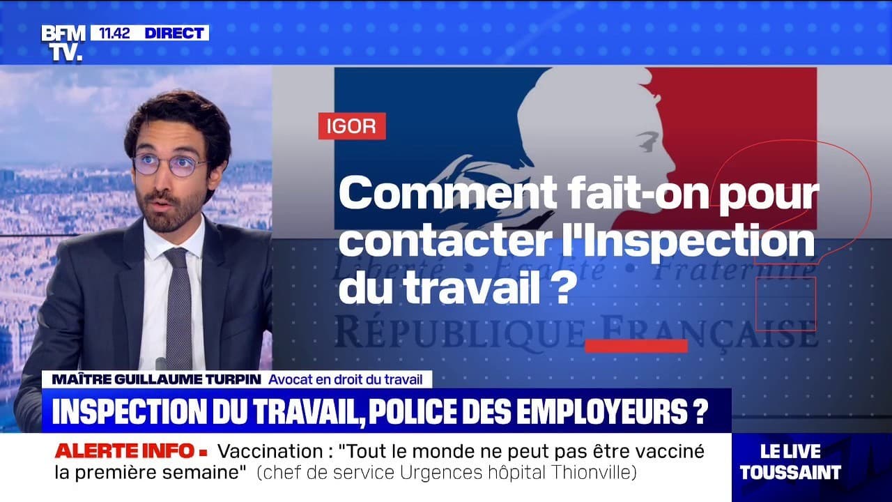 Inspection Du Travail Police Des Employeurs Bfmtv Repond A Vos Questions