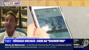 "Le 'sharenting' peut apparaître chez un criminel ou une personne mal intentionnée", alerte cet avocat spécialisé en droit d'internet