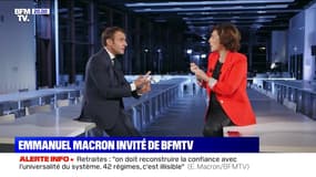 Emmanuel Macron face à Ruth Elkrief - 22/11