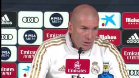Real: "Qu'on pense du bien de moi me fait ni chaud ni froid" tempère Zidane