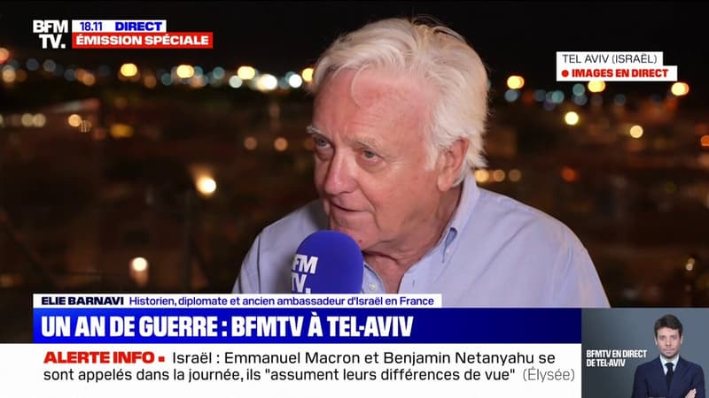 Eli Barnavi, ex-ambassadeur d'Israël: 