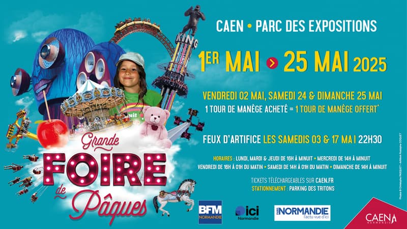 Grande Foire de Pâques de Caen 2025