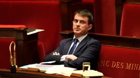 Manuel Valls mardi à l'Assemblée, après sa présentation du plan d'économies de 50 milliards d'euros.