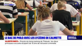 Alpes-Maritimes: les lycéens planchent sur l'épreuve de philosophie