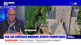 Collectivité européenne d'Alsace: son président évoque son projet pour les châteaux rhénans