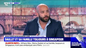 Affaire Mia: l'avocat de Rémy Daillet indique qu'il est toujours à Singapour avec sa famille
