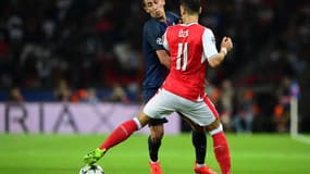 Angel Di Maria et Mesut Özil 
