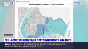 Lyon: extension du stationnement payant dans les 1er et les 4e arrondissements dès lundi
