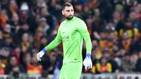 Gianluigi Donnarumma avec le PSG en janvier 2023