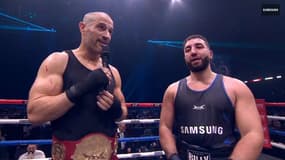 GregMMA et Billy lors du DTR Fight, à Nanterre le 7 décembre 2024