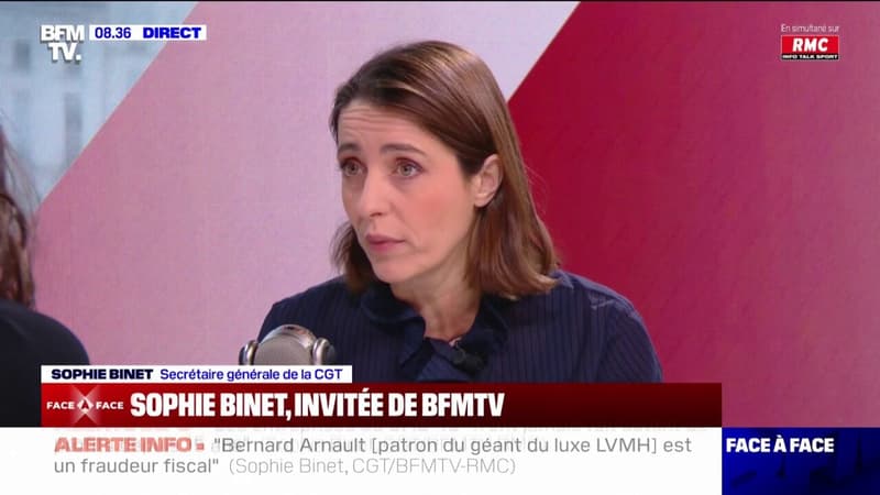 Sophie Binet (CGT): 