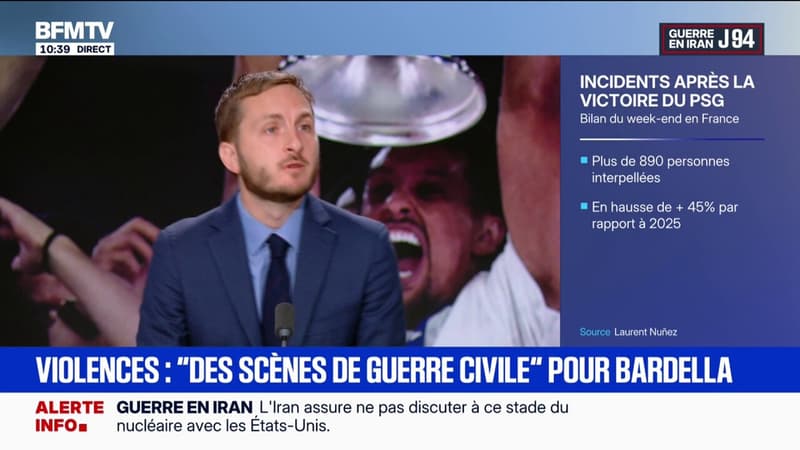 Débordements après le sacre du PSG: 