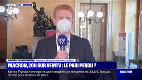 Adrien Quatennens (LFI): "Après 1 an, notre problème, c'est le virus mais aussi l'équipe en place qui prend des décisions hasardeuses"