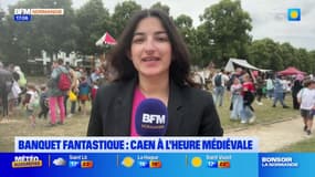 Caen: de nombreuses personnes réunies au banquet fantastique ce mardi