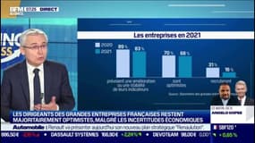 Moral des patrons: "On peut considérer qu'on est dans une année assez exceptionnelle malgré la crise" selon Maxime Letribot (Eurogroup Consulting)