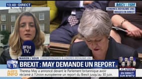Theresa May demande à Bruxelles un report du Brexit au 30 juin