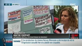 "Il y a une augmentation des demande d'hospitalisations de 5% et en même temps, une augmentation du personnel soignant de 0,5%... Les moyens alloués ne sont plus suffisants"
