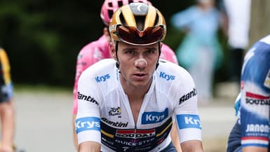 Remco Evenepoel sur le Tour de France, le 19 juillet 2025