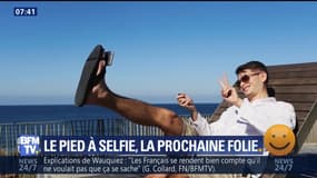 Le pied à Selfie, la prochaine folie